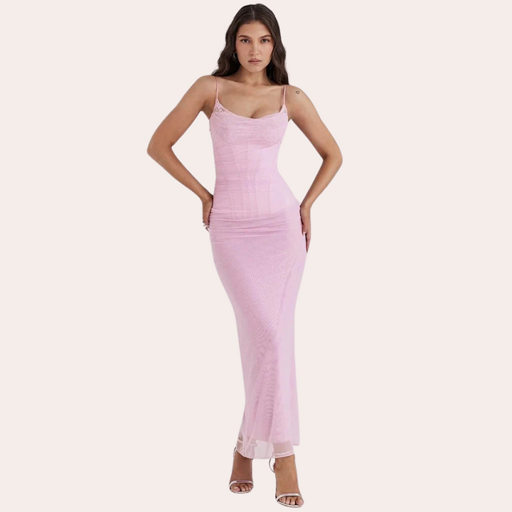 Olive’s Blush Embrace Maxi Dress