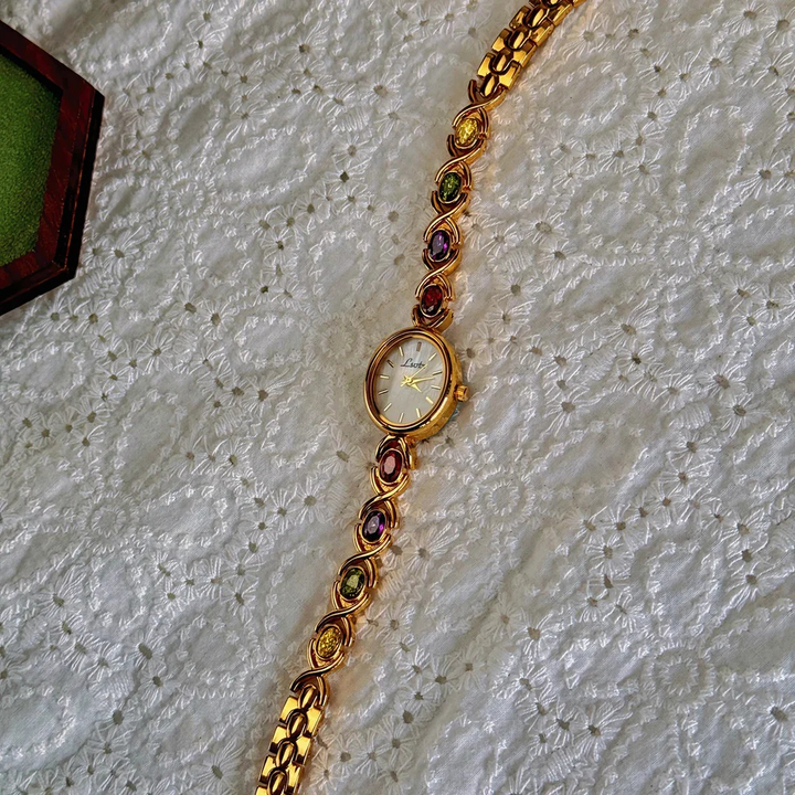 Olive’s Classic Gemstone Watch