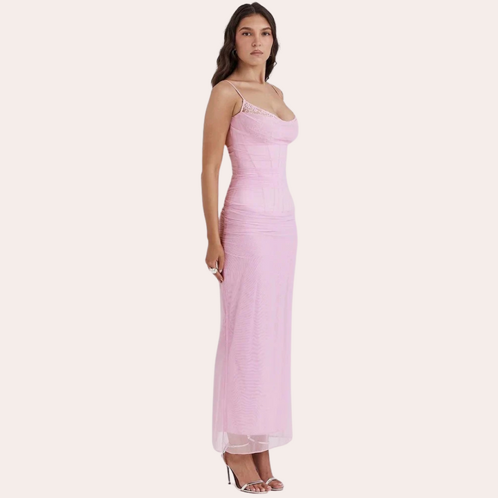 Olive’s Blush Embrace Maxi Dress